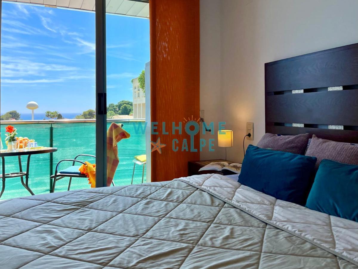 Lima Con Piscina Y Vista Al Mar Lägenhet Calpe Exteriör bild