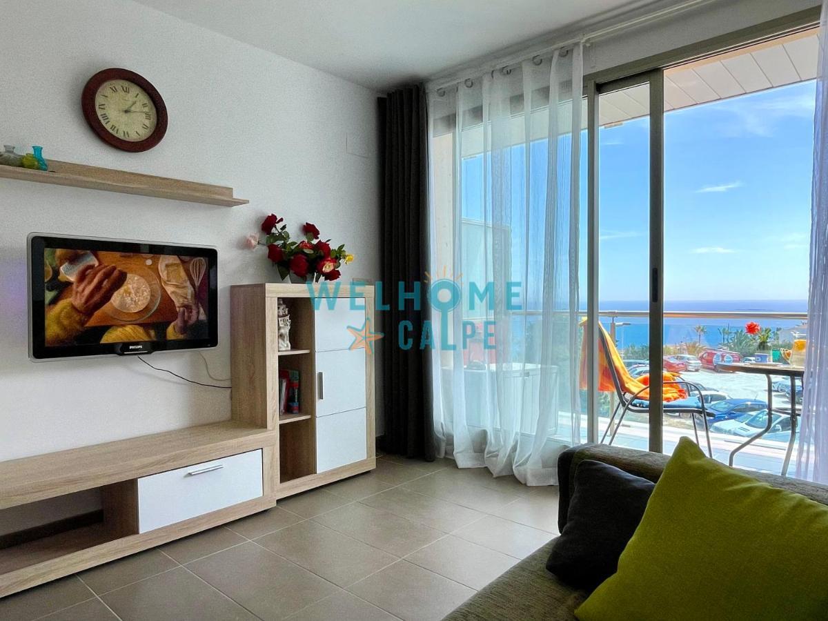 Lima Con Piscina Y Vista Al Mar Lägenhet Calpe Exteriör bild