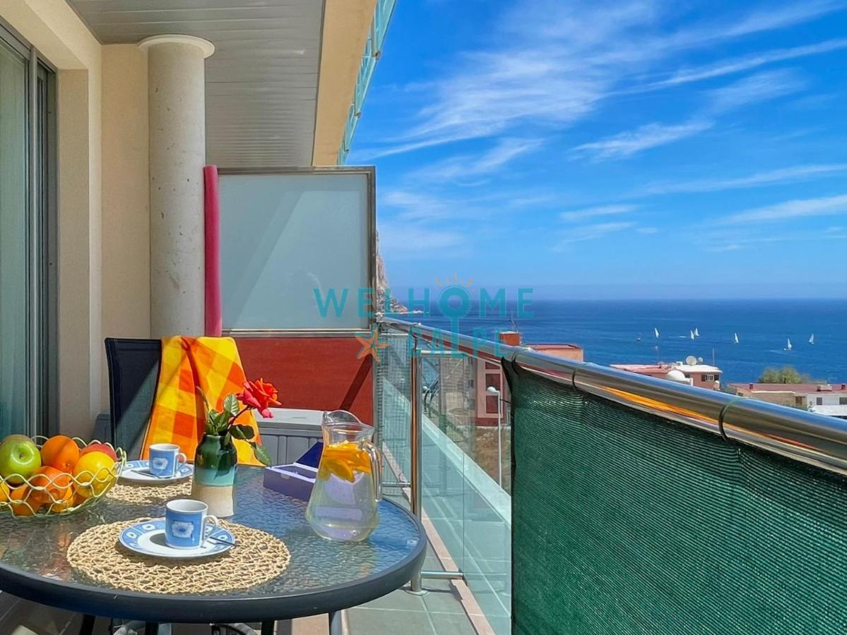 Lima Con Piscina Y Vista Al Mar Lägenhet Calpe Exteriör bild