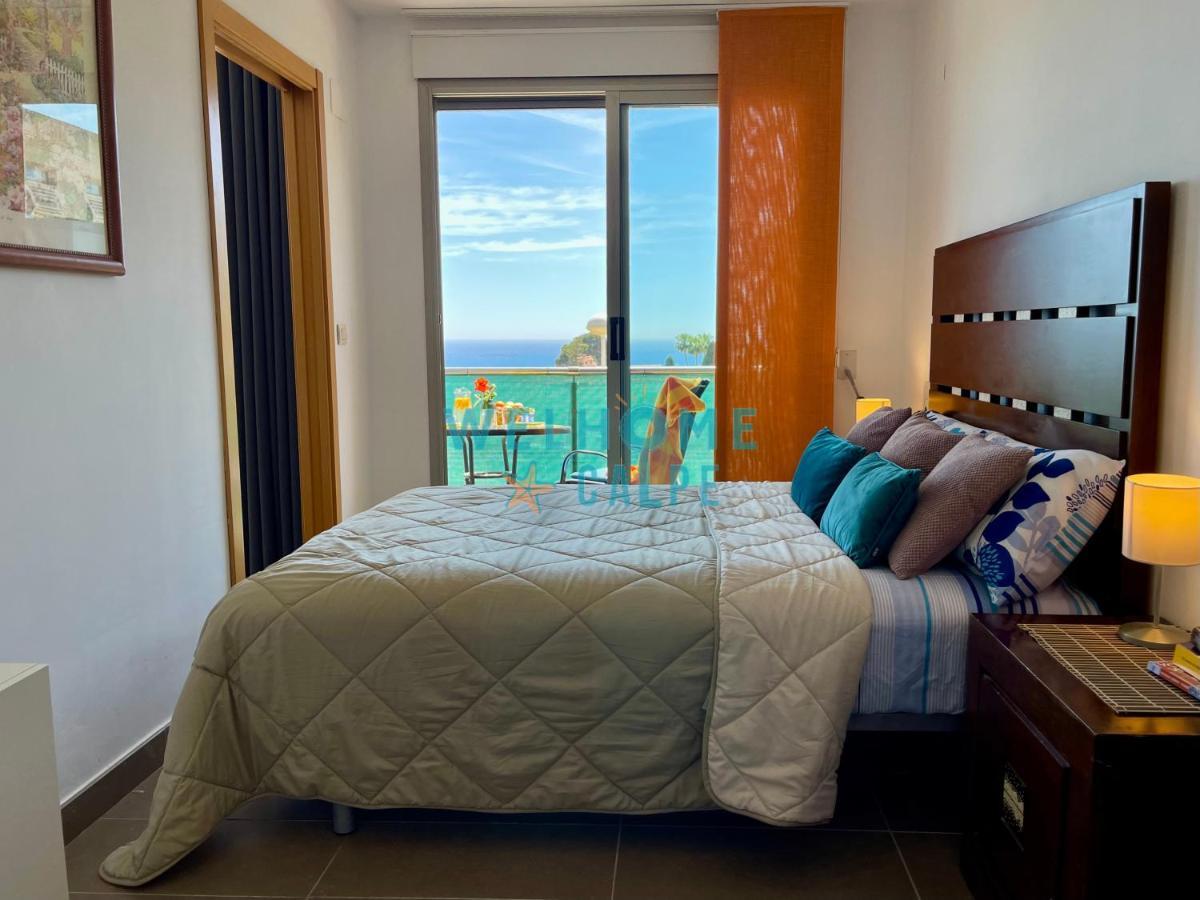 Lima Con Piscina Y Vista Al Mar Lägenhet Calpe Exteriör bild