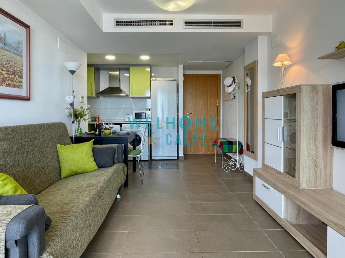 Lima Con Piscina Y Vista Al Mar Lägenhet Calpe Exteriör bild