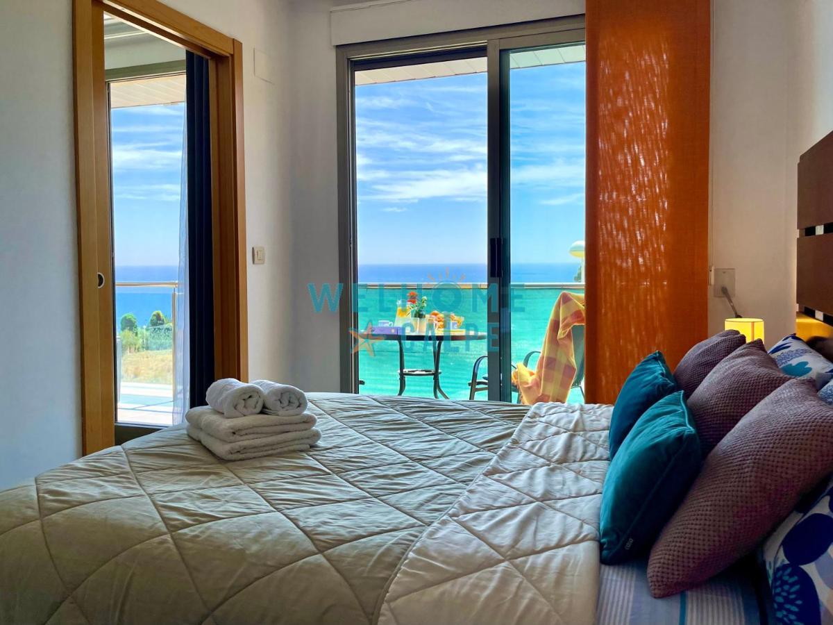 Lima Con Piscina Y Vista Al Mar Lägenhet Calpe Exteriör bild