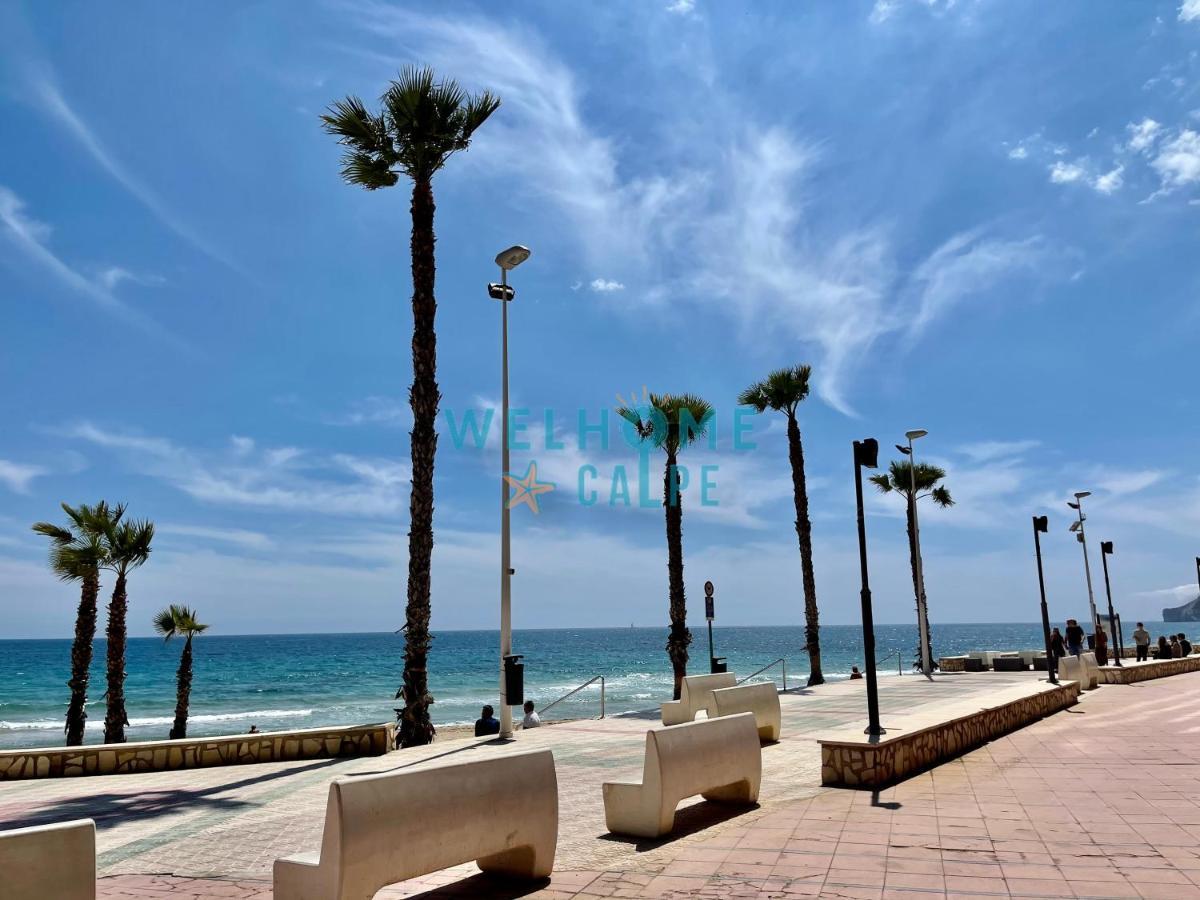 Lima Con Piscina Y Vista Al Mar Lägenhet Calpe Exteriör bild