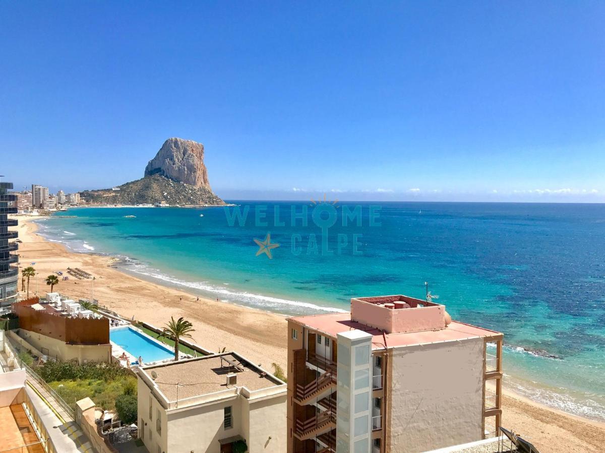 Lima Con Piscina Y Vista Al Mar Lägenhet Calpe Exteriör bild