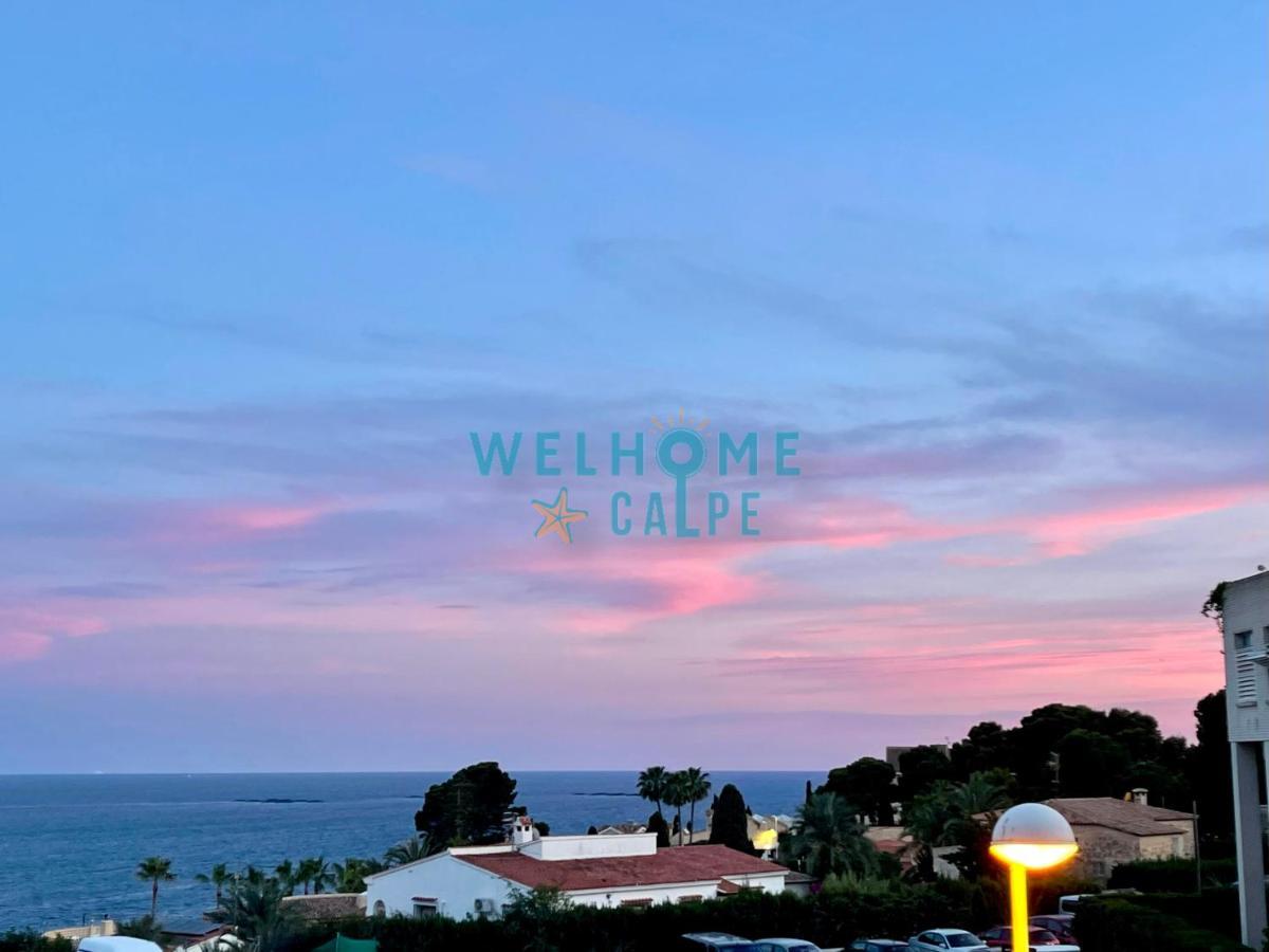 Lima Con Piscina Y Vista Al Mar Lägenhet Calpe Exteriör bild