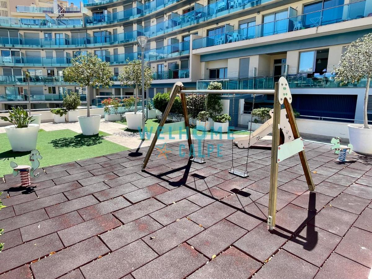 Lima Con Piscina Y Vista Al Mar Lägenhet Calpe Exteriör bild
